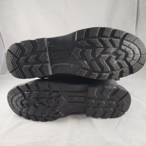 Fila Men\'s Sz 12 Weathertech Extreme Waterproof Duck Boots Black - Used w/ Box main image 10